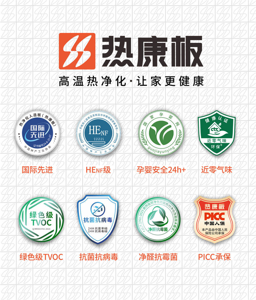 抗菌抗病毒热康板